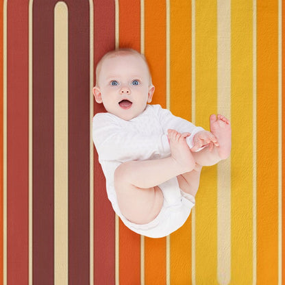 Retro Geometric Double Arch Design 522 Throw Blanket