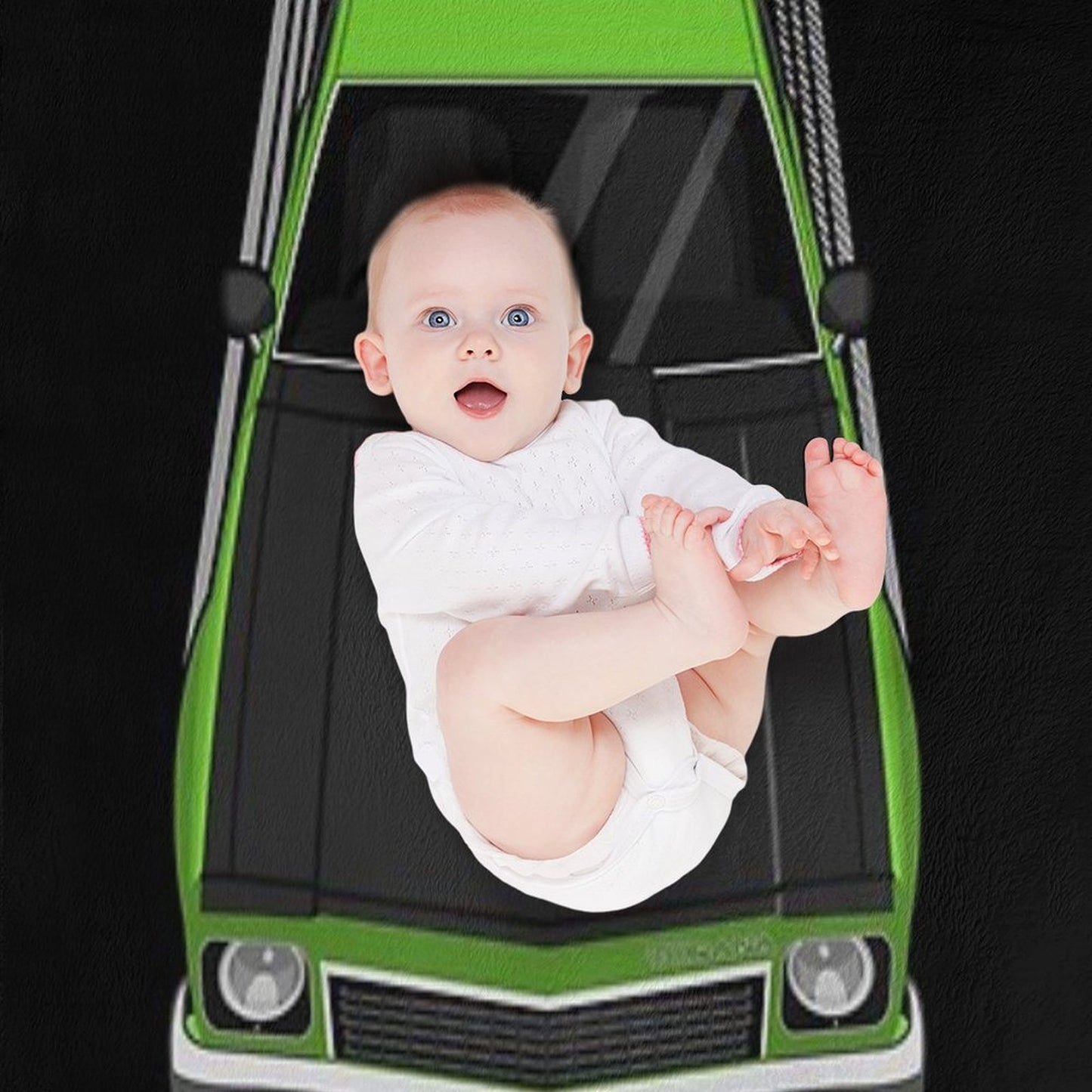 Holden Torana A9X - Green Throw Blanket