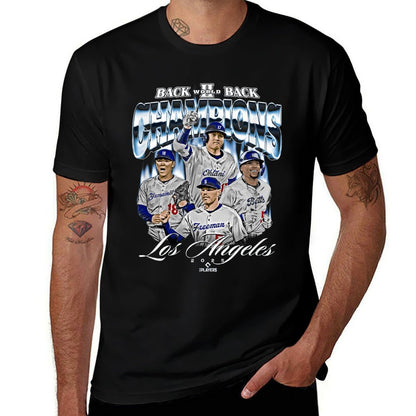 2025 Back to Back World Champions  Los Angeles D LA Series  Classic T-Shirt