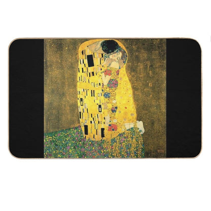 The Kiss - Gustav Klimt Bath Mat