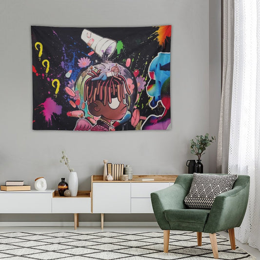 Music Rap Star Tapestry