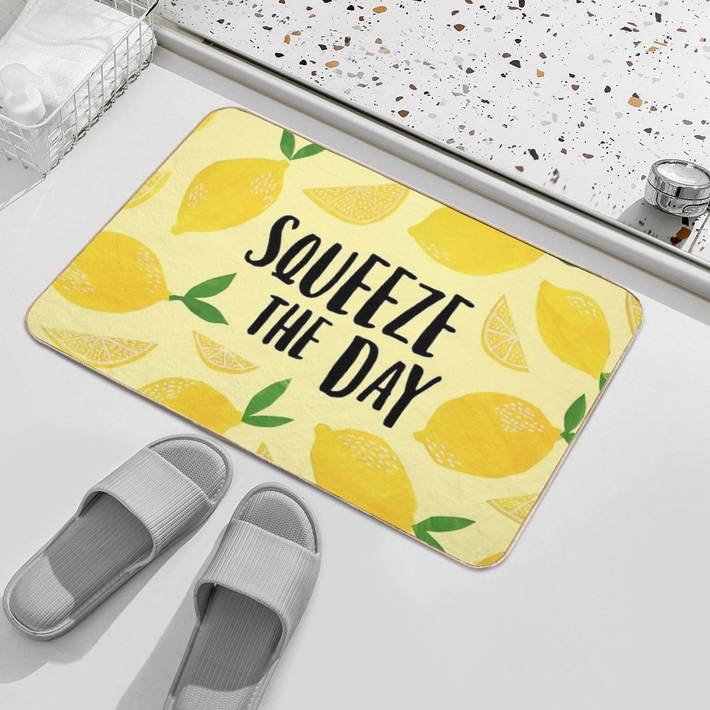 Squeeze The Day Bath Mat