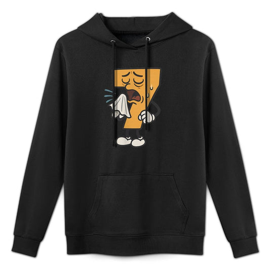 (2 Sides) Funny Sick Seven 67 Costume for Trending Popular Layering Staple Hoodie