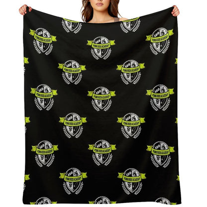 Punk Rock Academy Throw Blanket