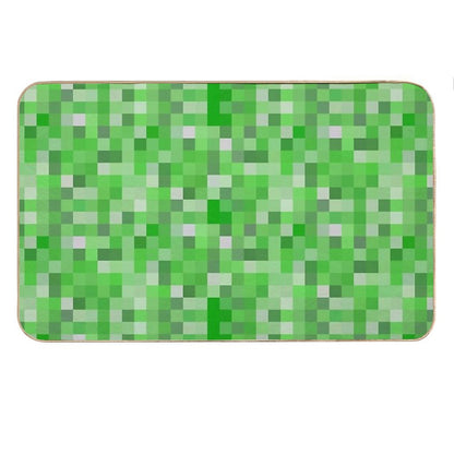 Minecraft Creeper Texture Bath Mat