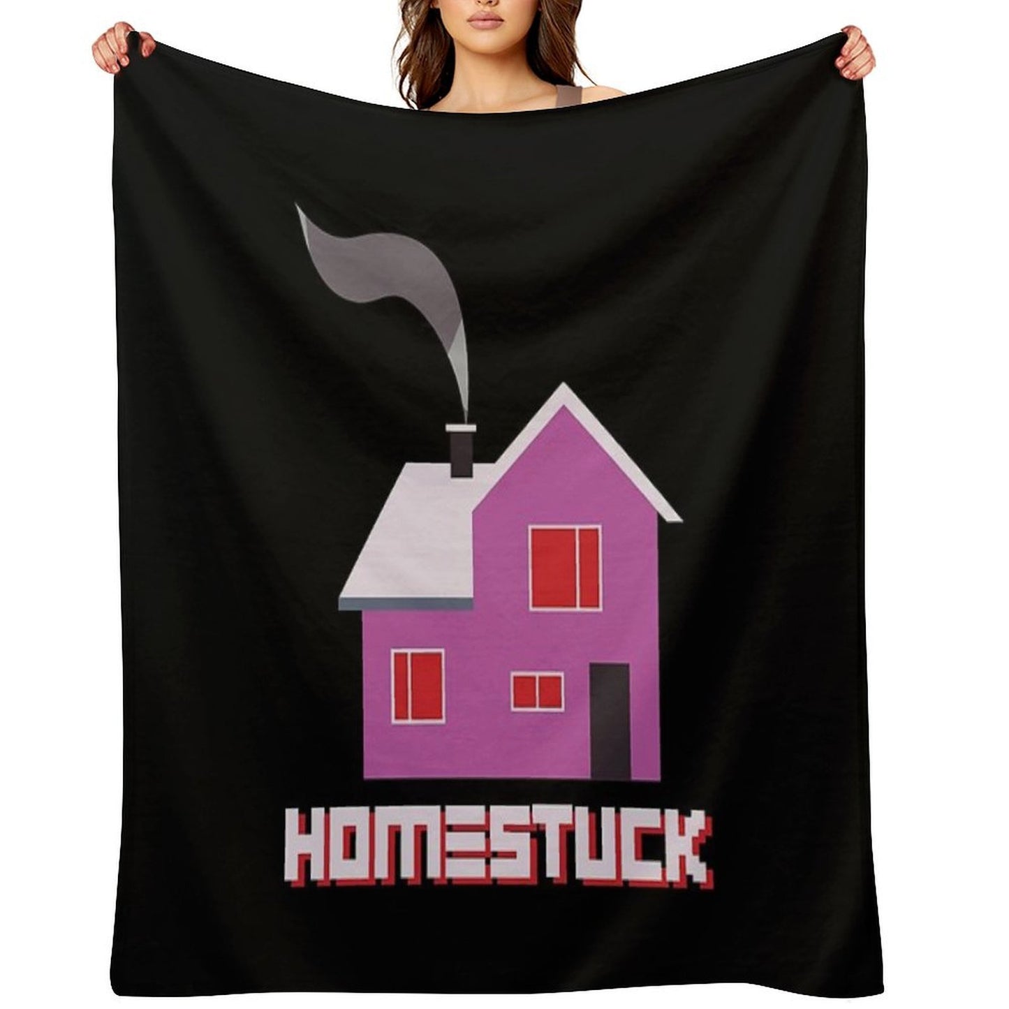 Homestuck Home House Book 4 Colors Throw Blanket