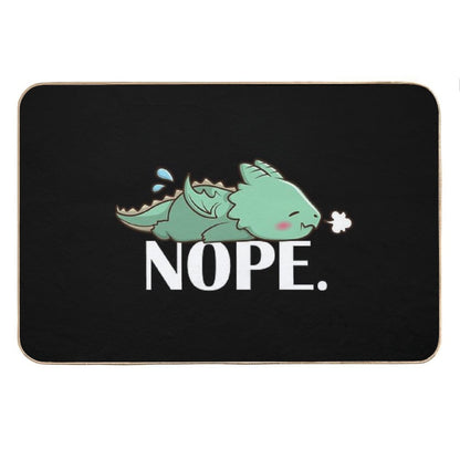 Kawaii Dragon Bath Mat