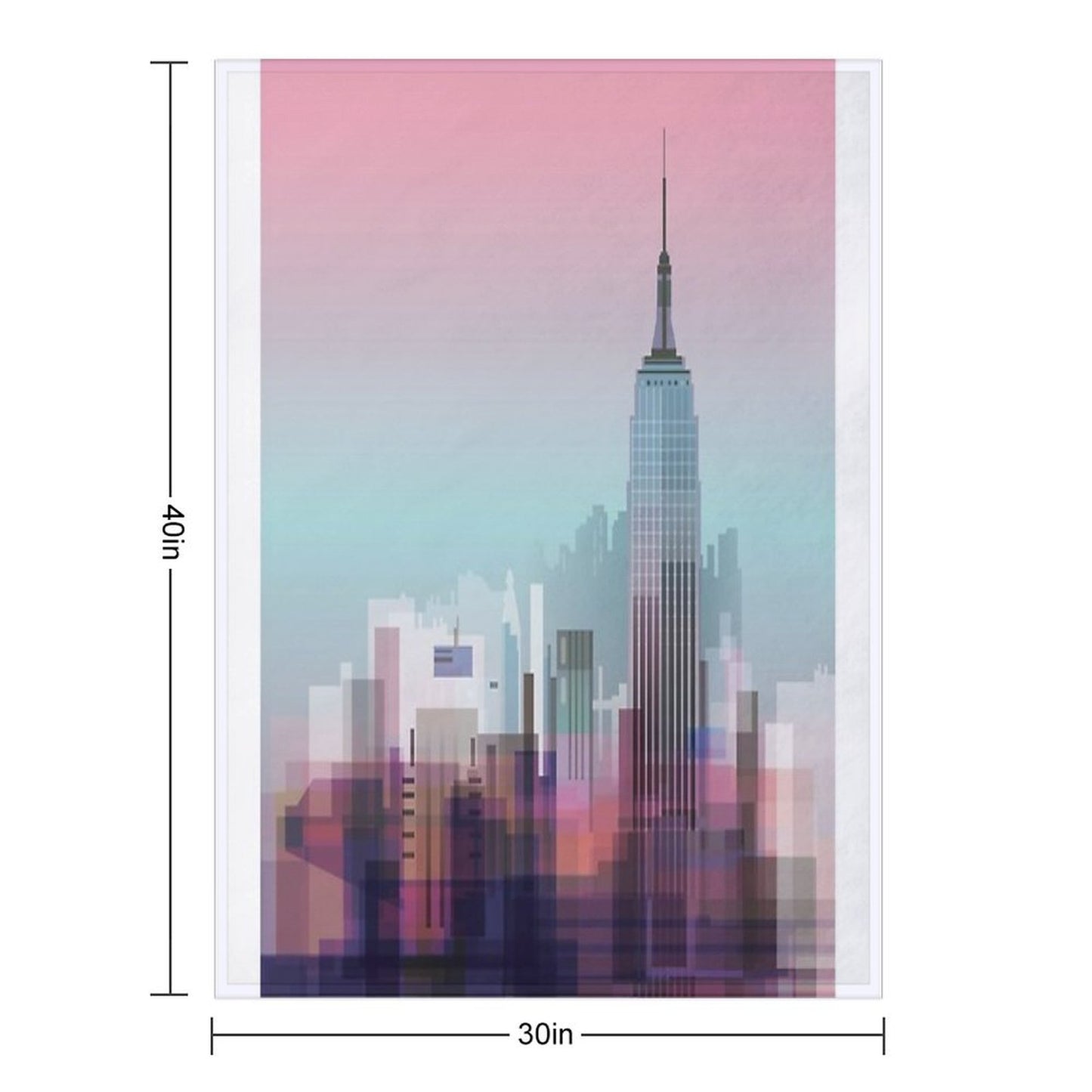 New York, NYC City ! Throw Blanket
