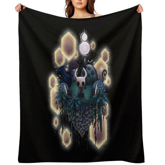 Hollow Knight Island Throw Blanket