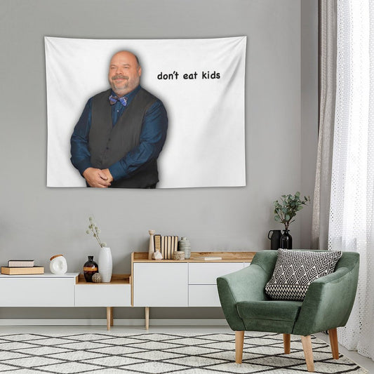Bertram - Don't Eat Kids Tapestry