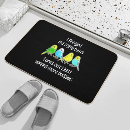 Need More Budgies Bath Mat