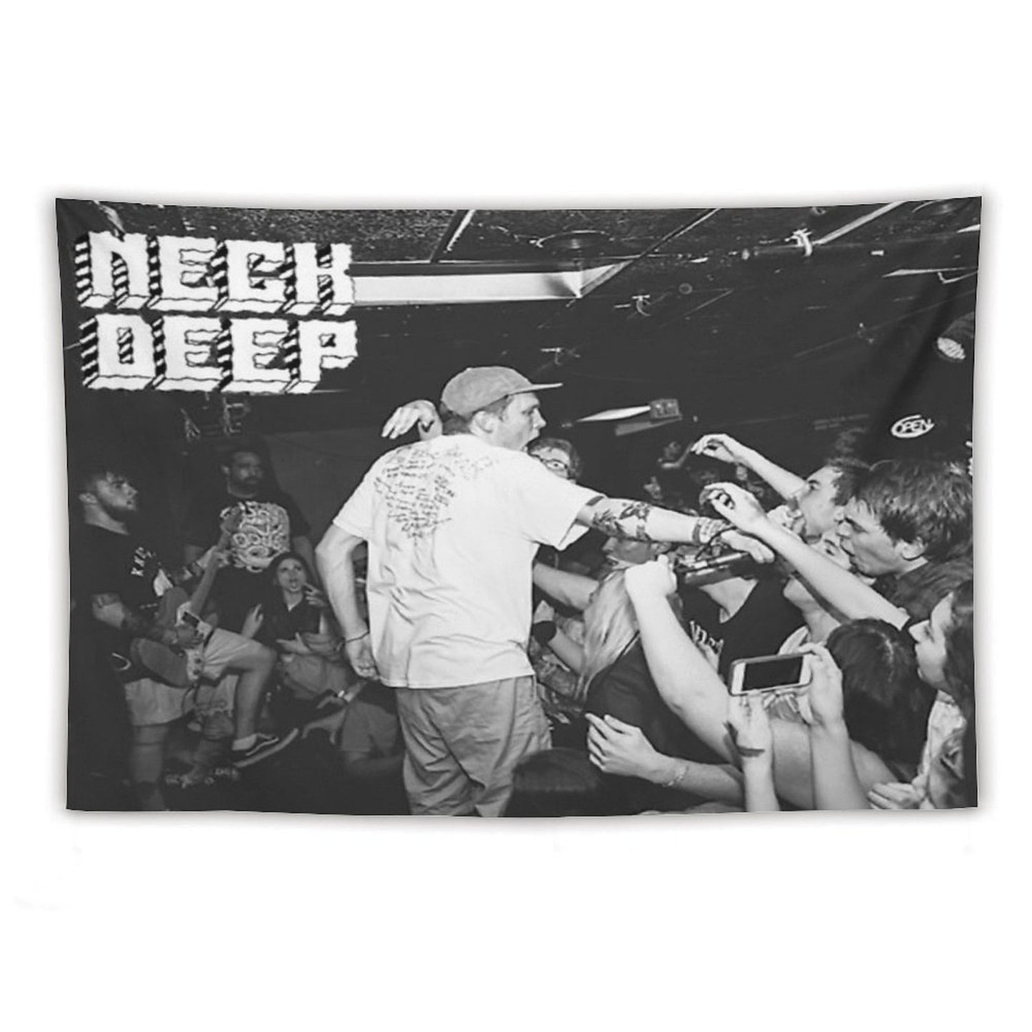 Neck Deep Live Tapestry