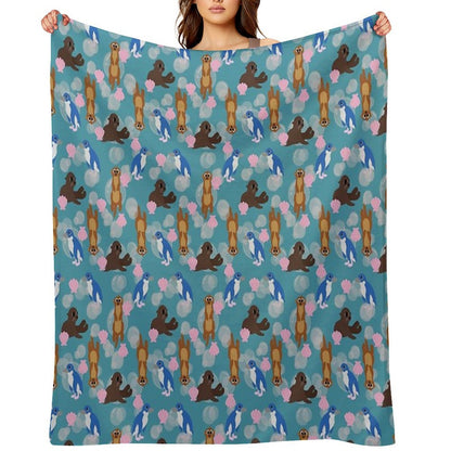 Team Tide Throw Blanket