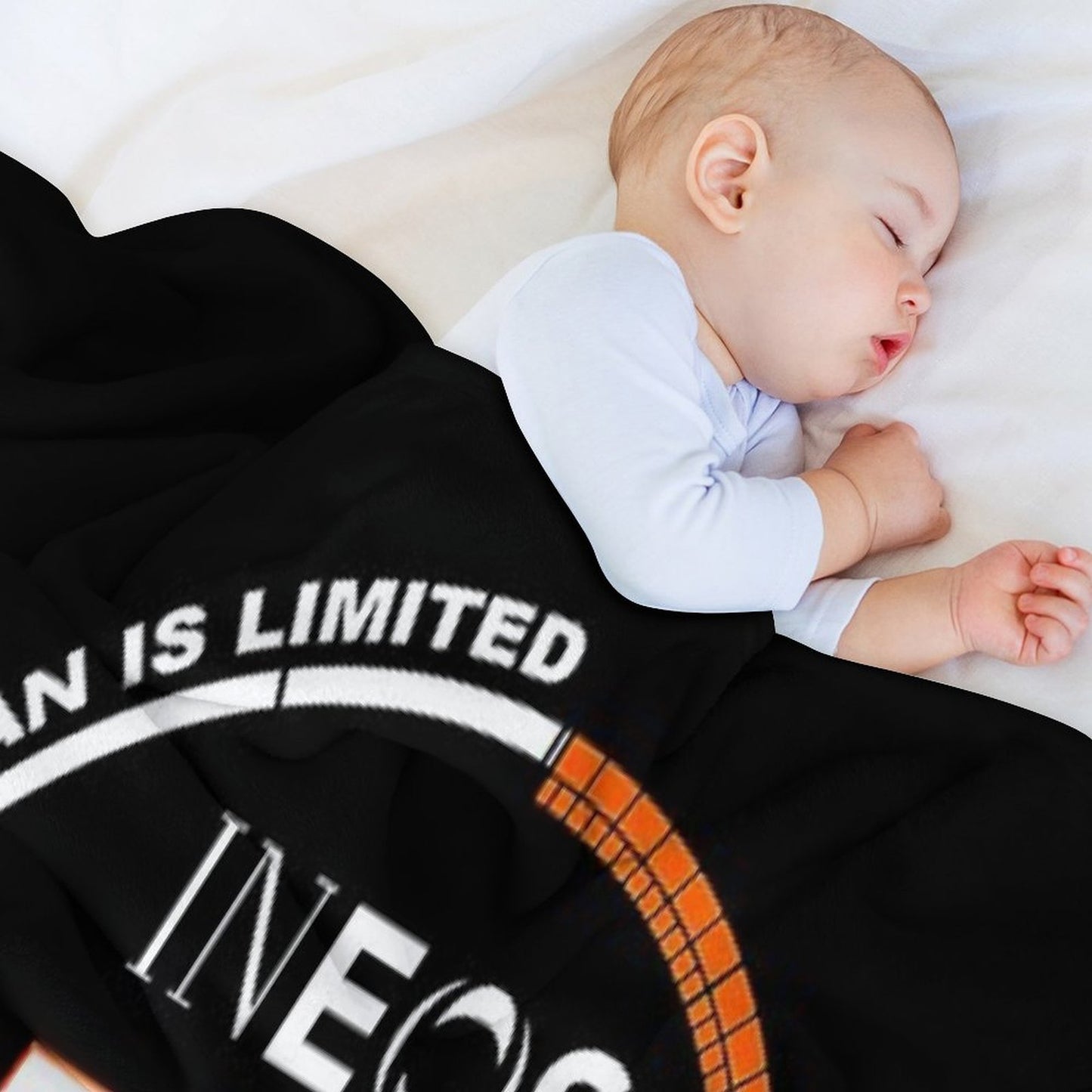 No Human Is Limited Eliud Kipchoge Fan, Design  Classic T-Shirt Throw Blanket