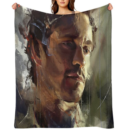 Happiness Does Not Wait Throw Blanket