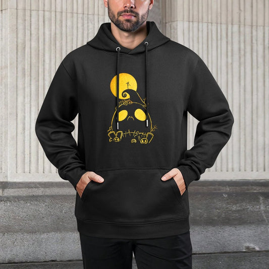 Disney The Nightmare Before Christmas Jack Cemetery Line Art Layering Staple Hoodie
