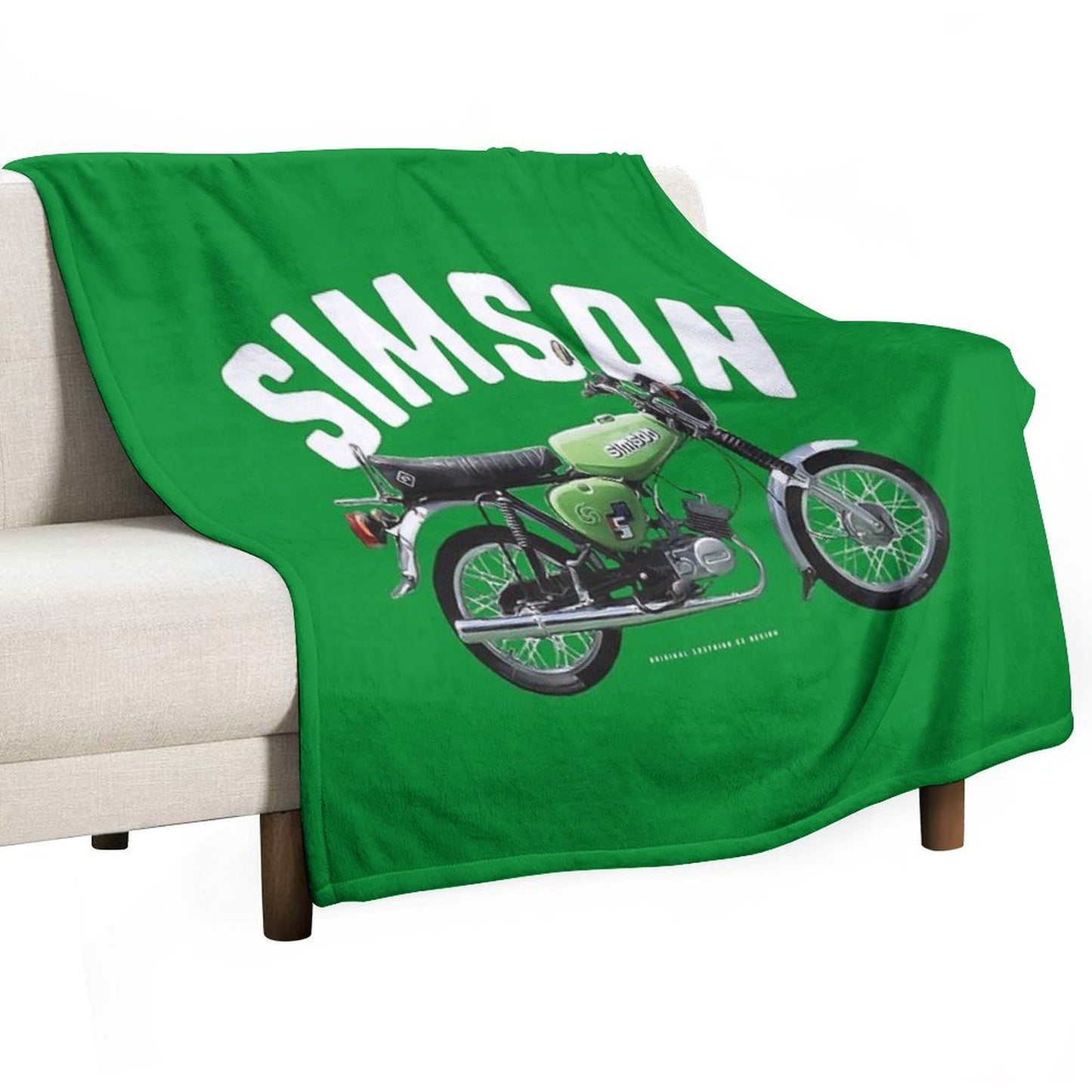 Simson S51 Elektronik Throw Blanket