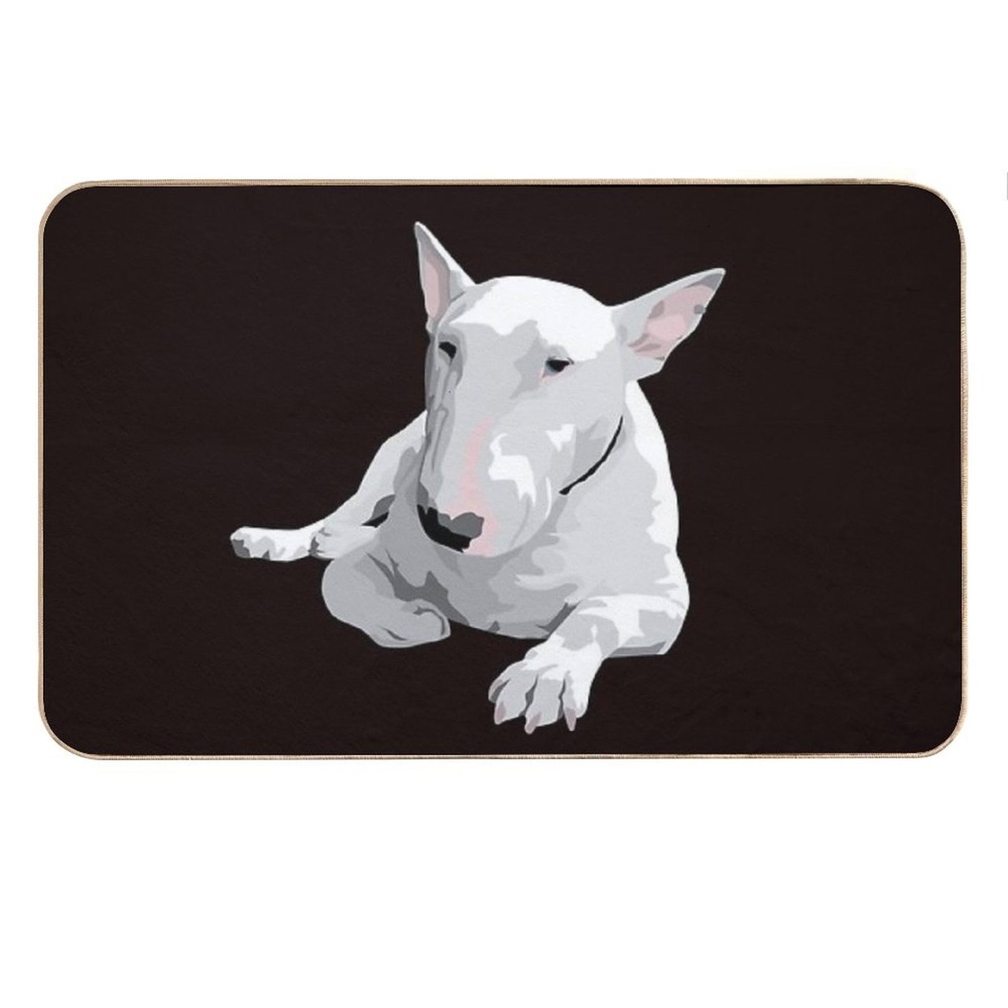 English Bull Terrier Bath Mat