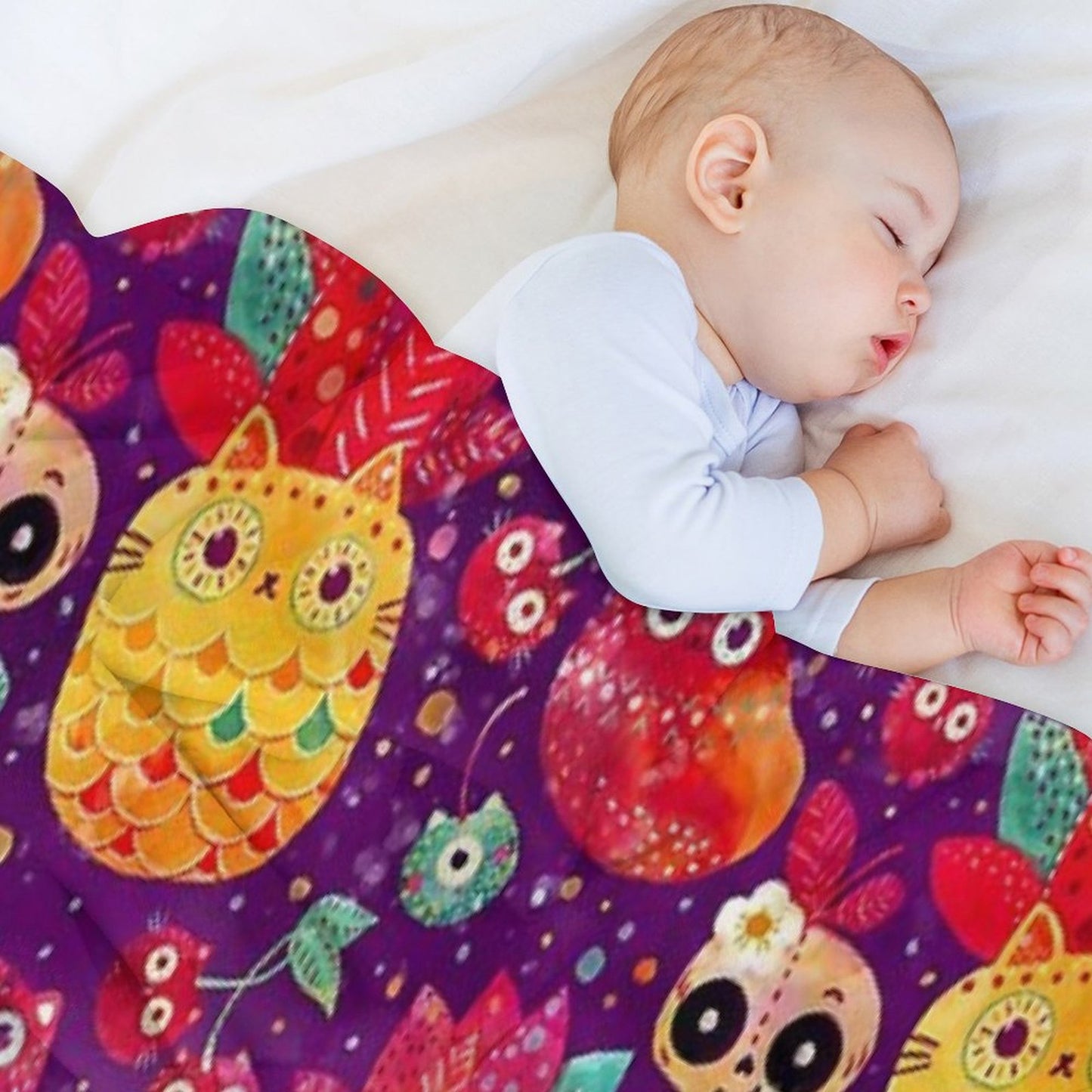 Mexican Tutti Frutti Throw Blanket