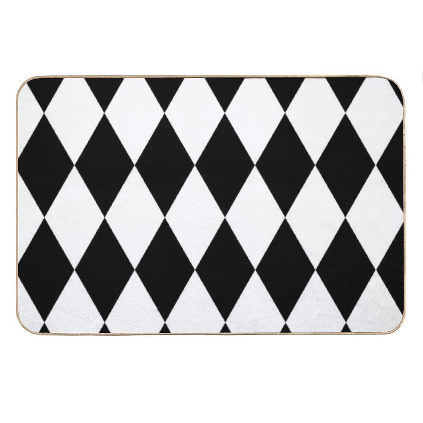 Harlequin Diamonds Bath Mat