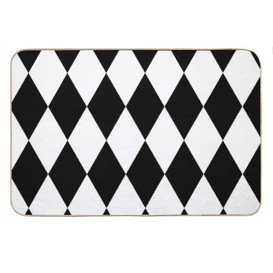 Harlequin Diamonds Bath Mat