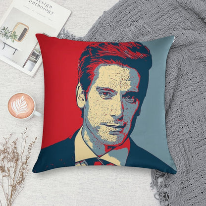 David Muir Soft Luxury Feel Throw Pillow