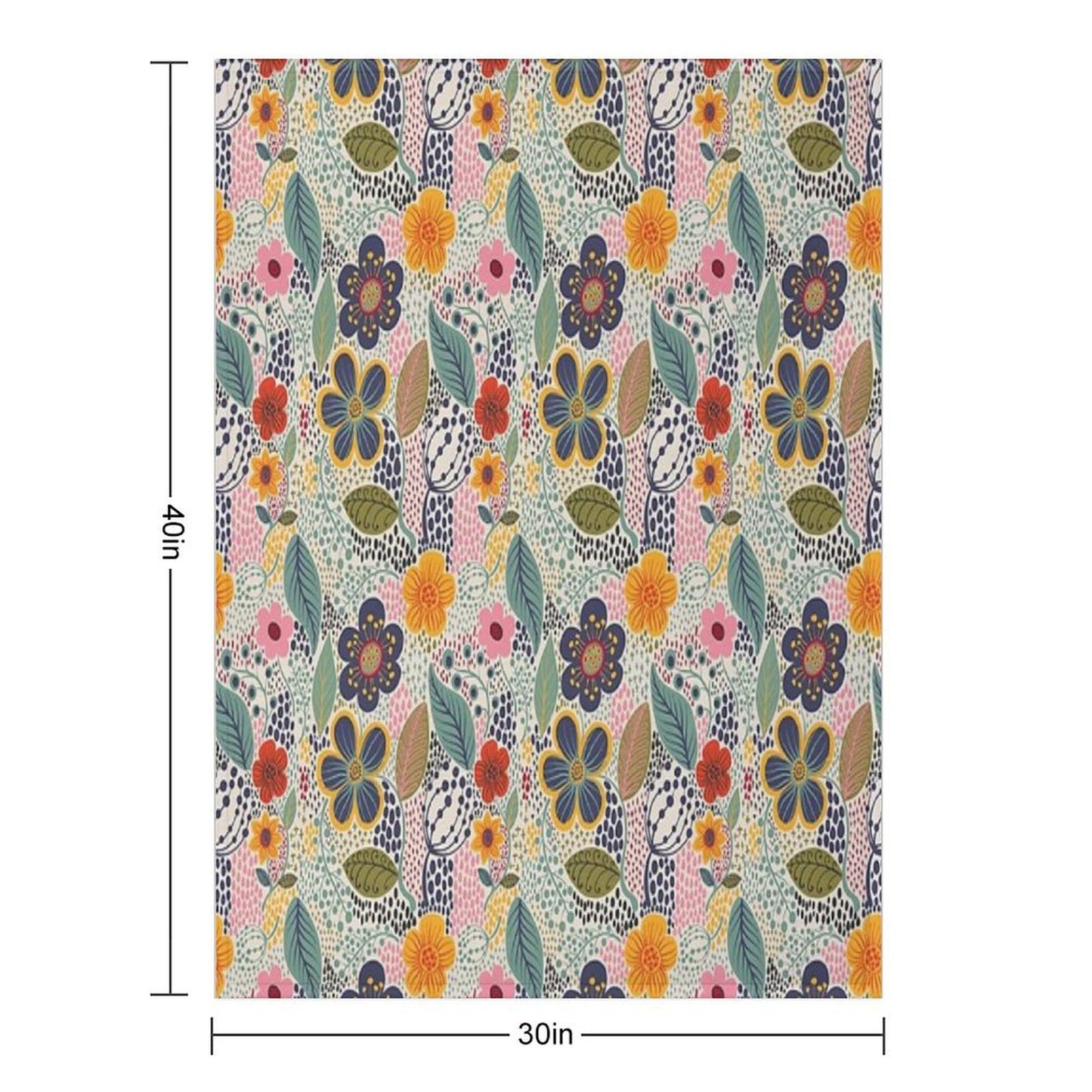 Secret Garden Throw Blanket