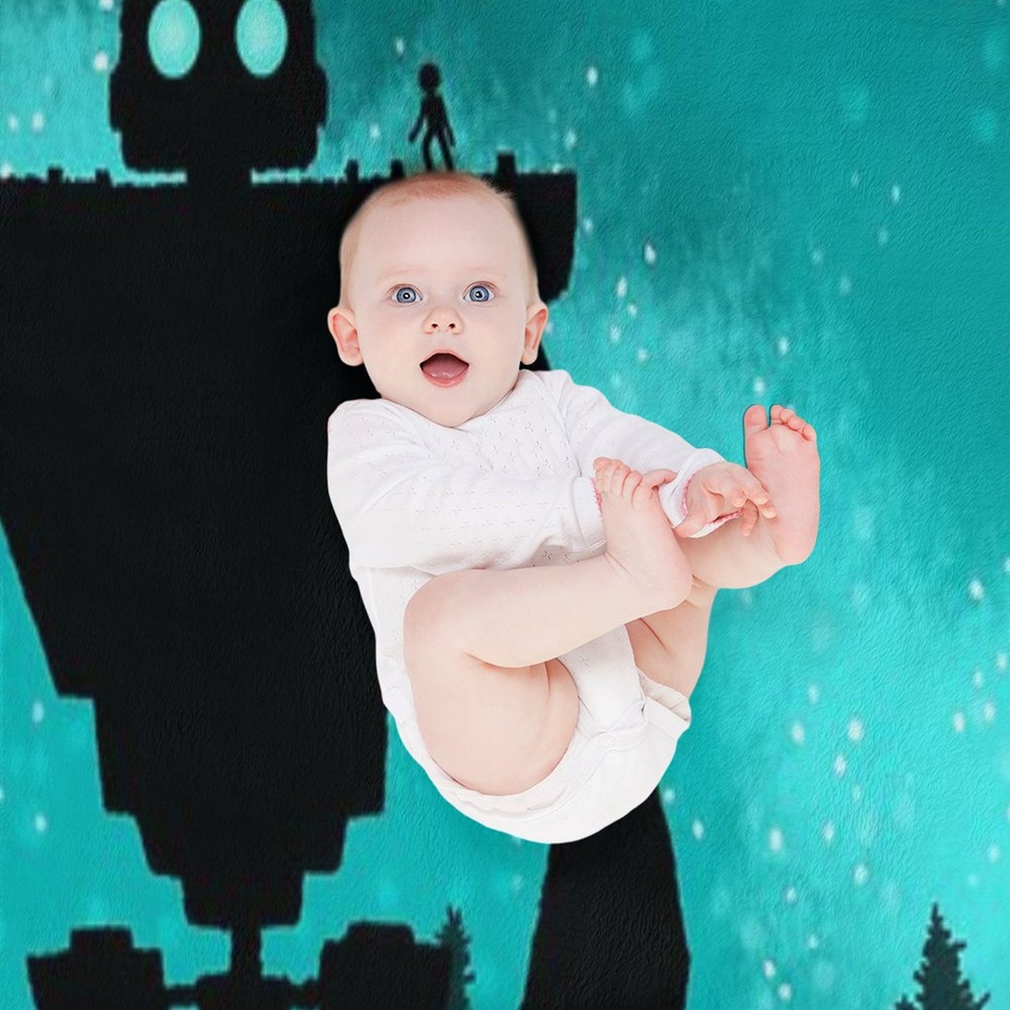 IRON GIANT Throw Blanket