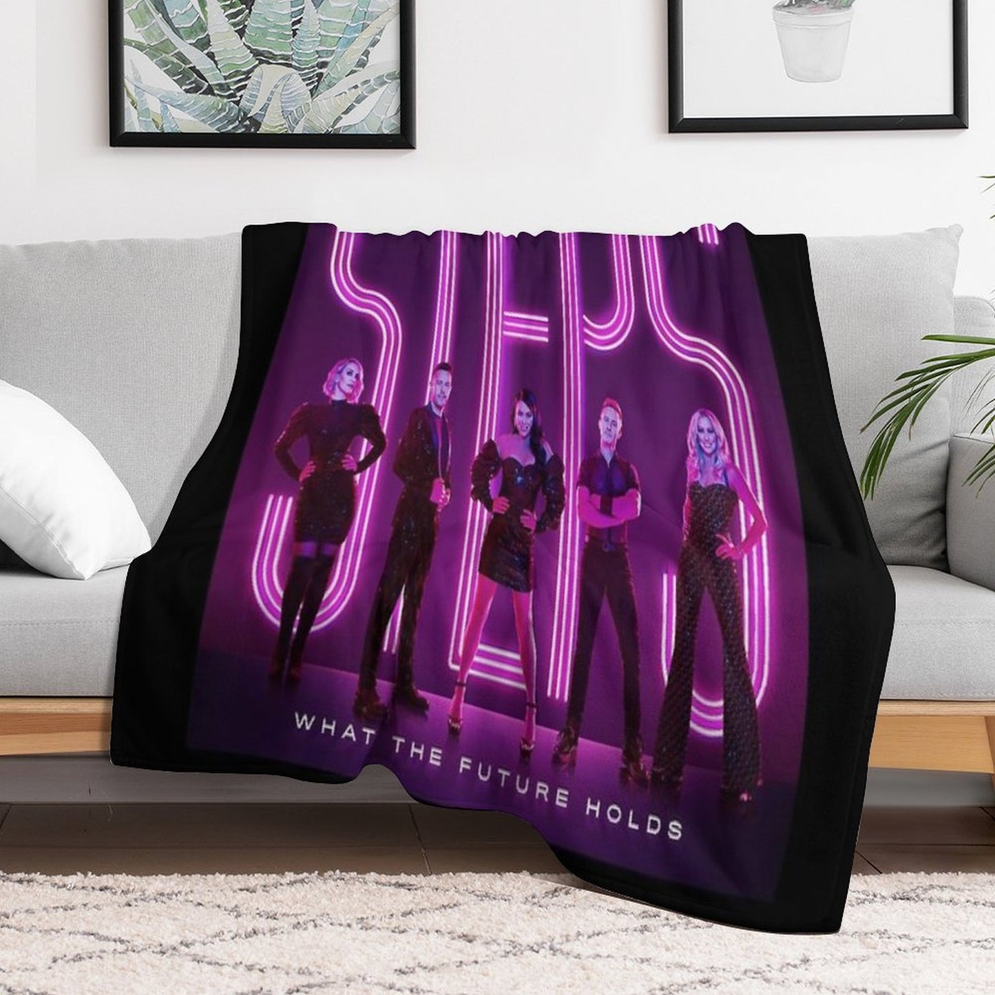 Steps What The Future Hold 2021 Tour Throw Blanket