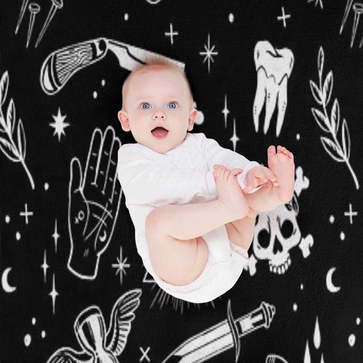 A Few Macabre Things Throw Blanket