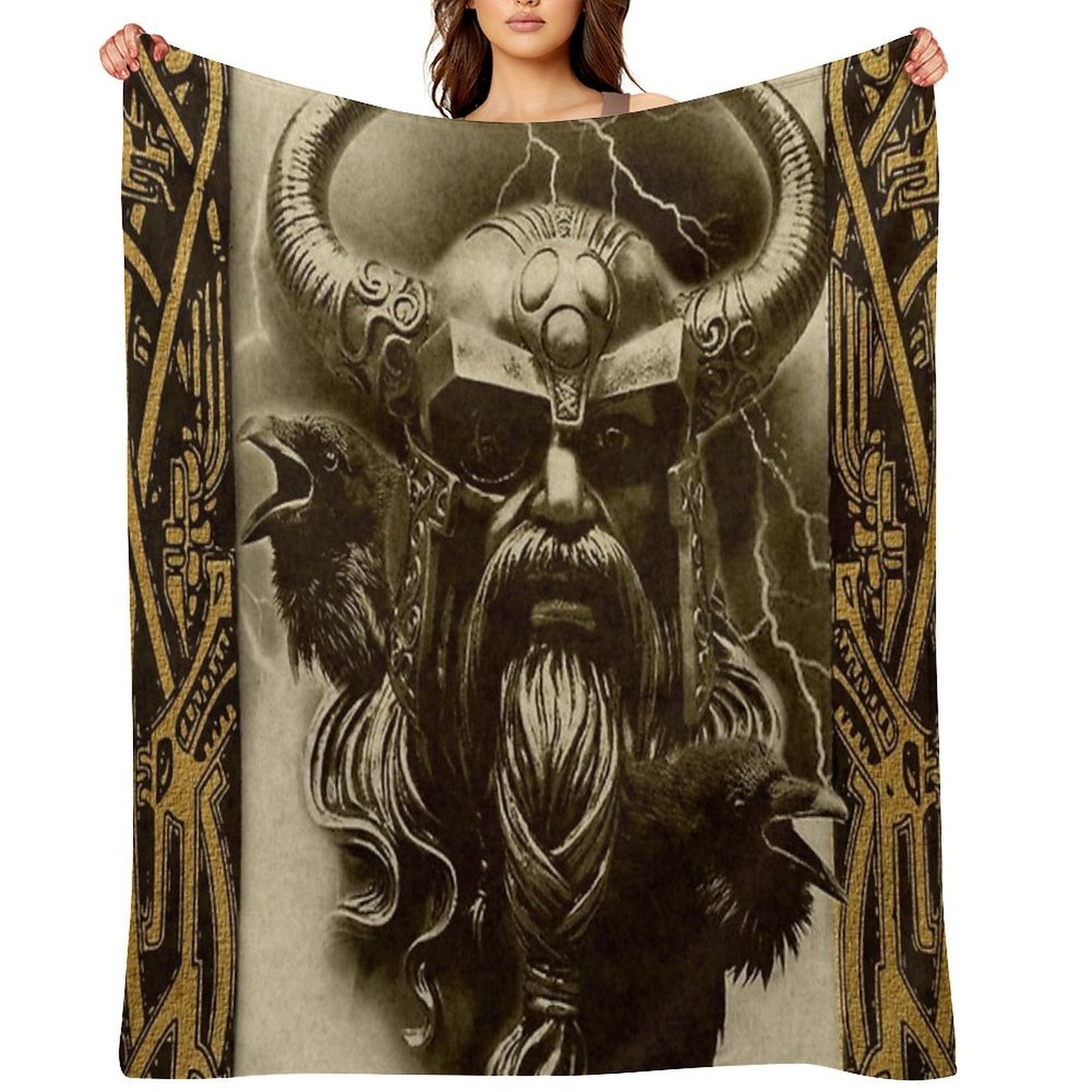 Odin Throw Blanket