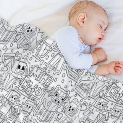 Minecraft Throw Blanket