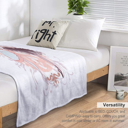 Crow And Duck Throw Blanket