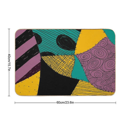 Sally's Dress. The Nightmare Before Christmas. Bath Mat