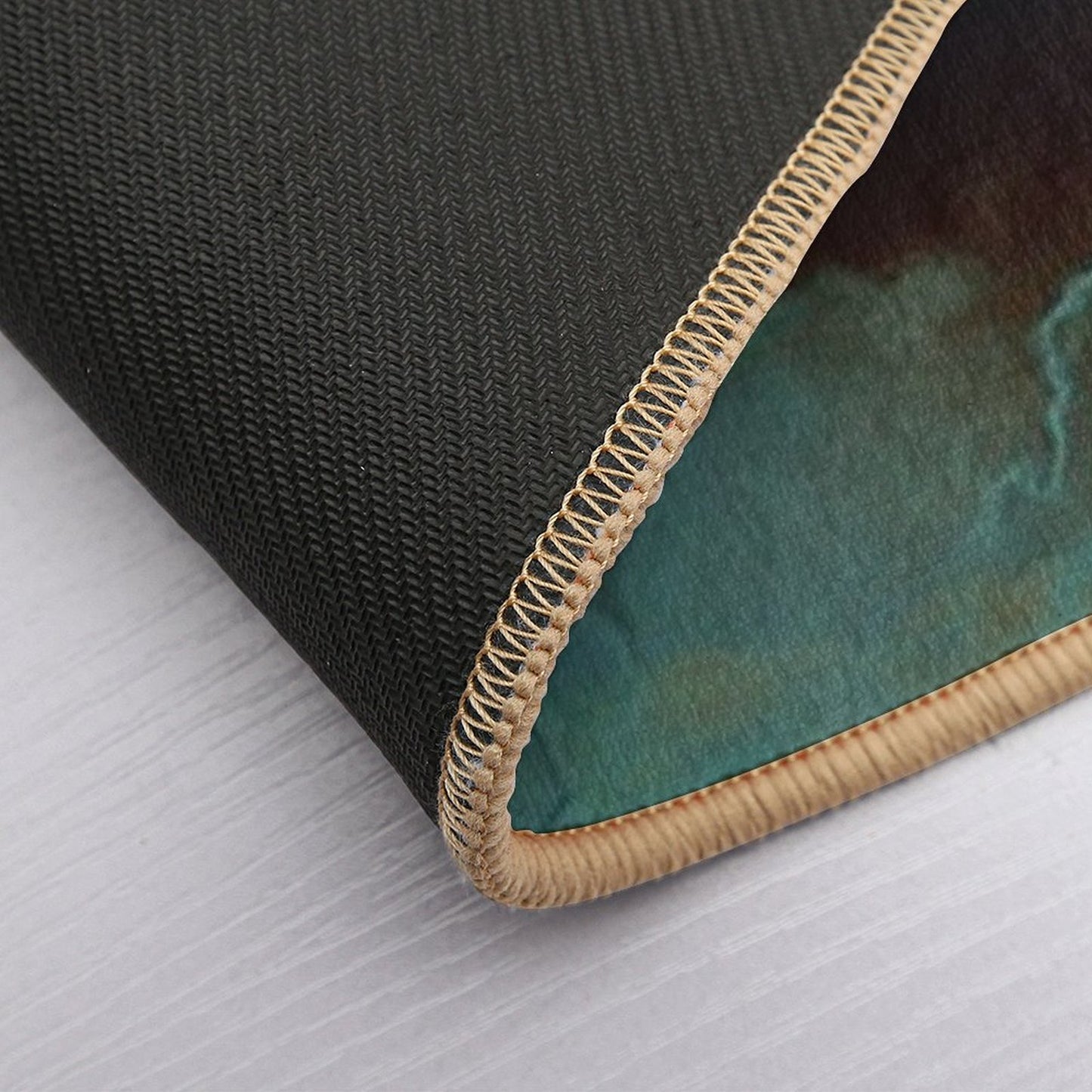 Indigo Mountains Bath Mat
