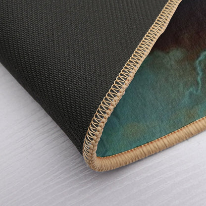 Indigo Mountains Bath Mat