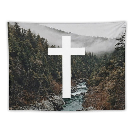 Christian Cross Tapestry