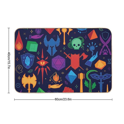 DnD Forever - Color Bath Mat