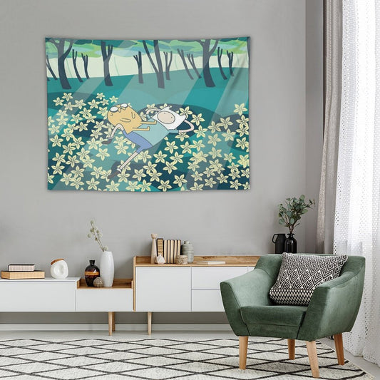 Field of Flowers (Adventure Time) Tapestry
