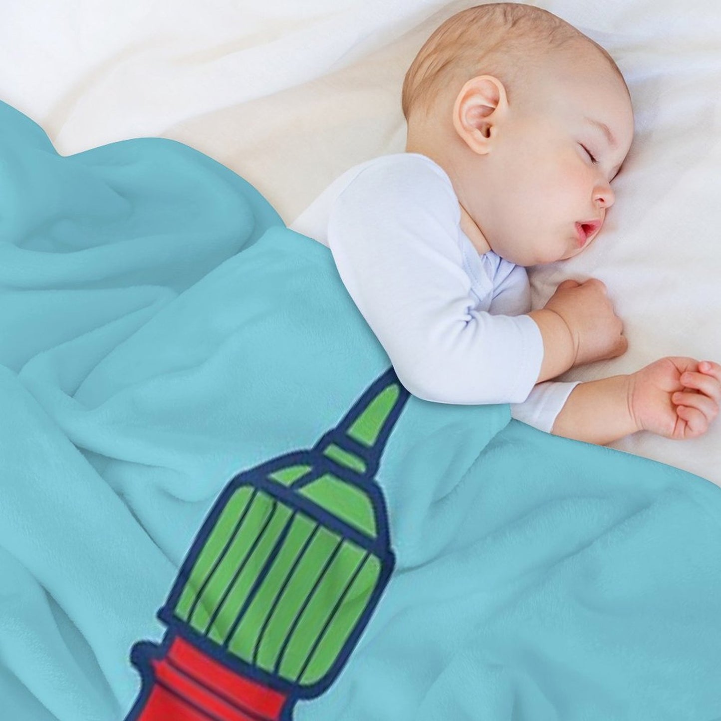 Hot Sauce on Everything Throw Blanket