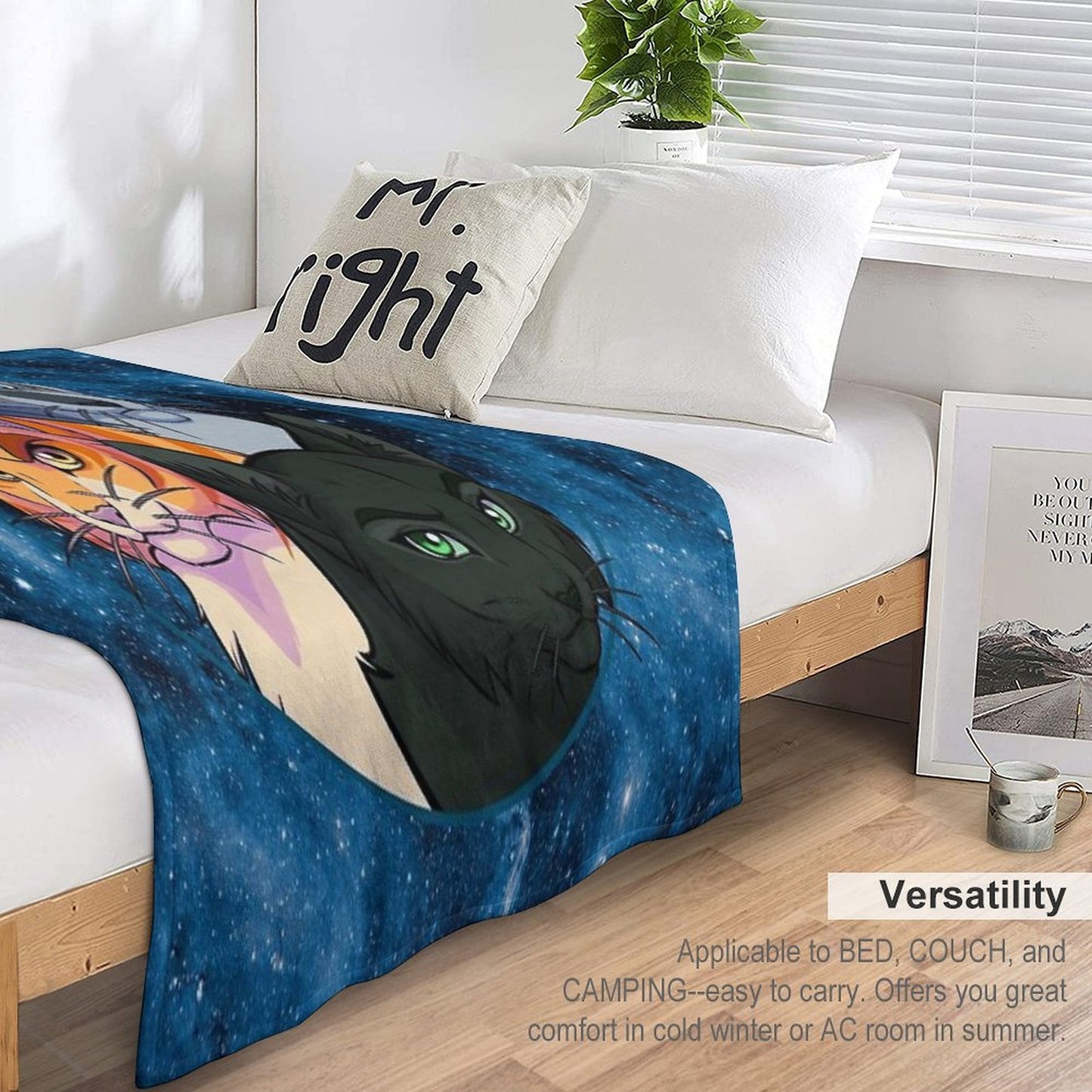 The Three Throw Blanket