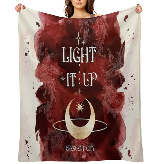 Light It Up - Crescent City Throw Blanket