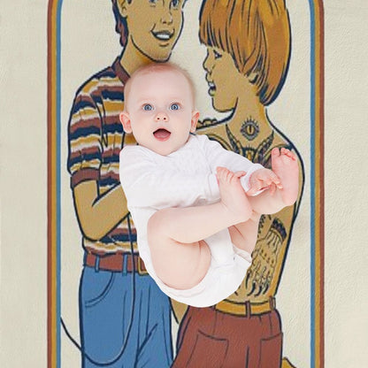 Rainy Day Fun Throw Blanket