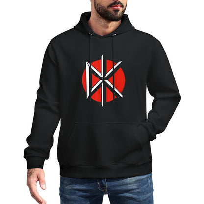 Dead Kennedys DK Logo Vintage Punk Band Relaxed Fit Hoodie