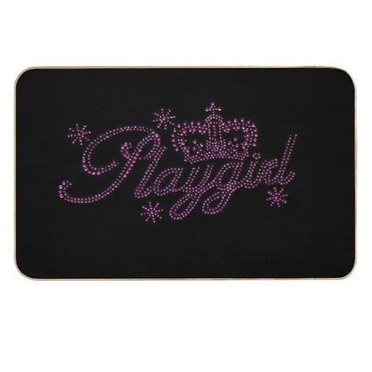 Playgirl Pink Glam  Absorbent Bath Mat