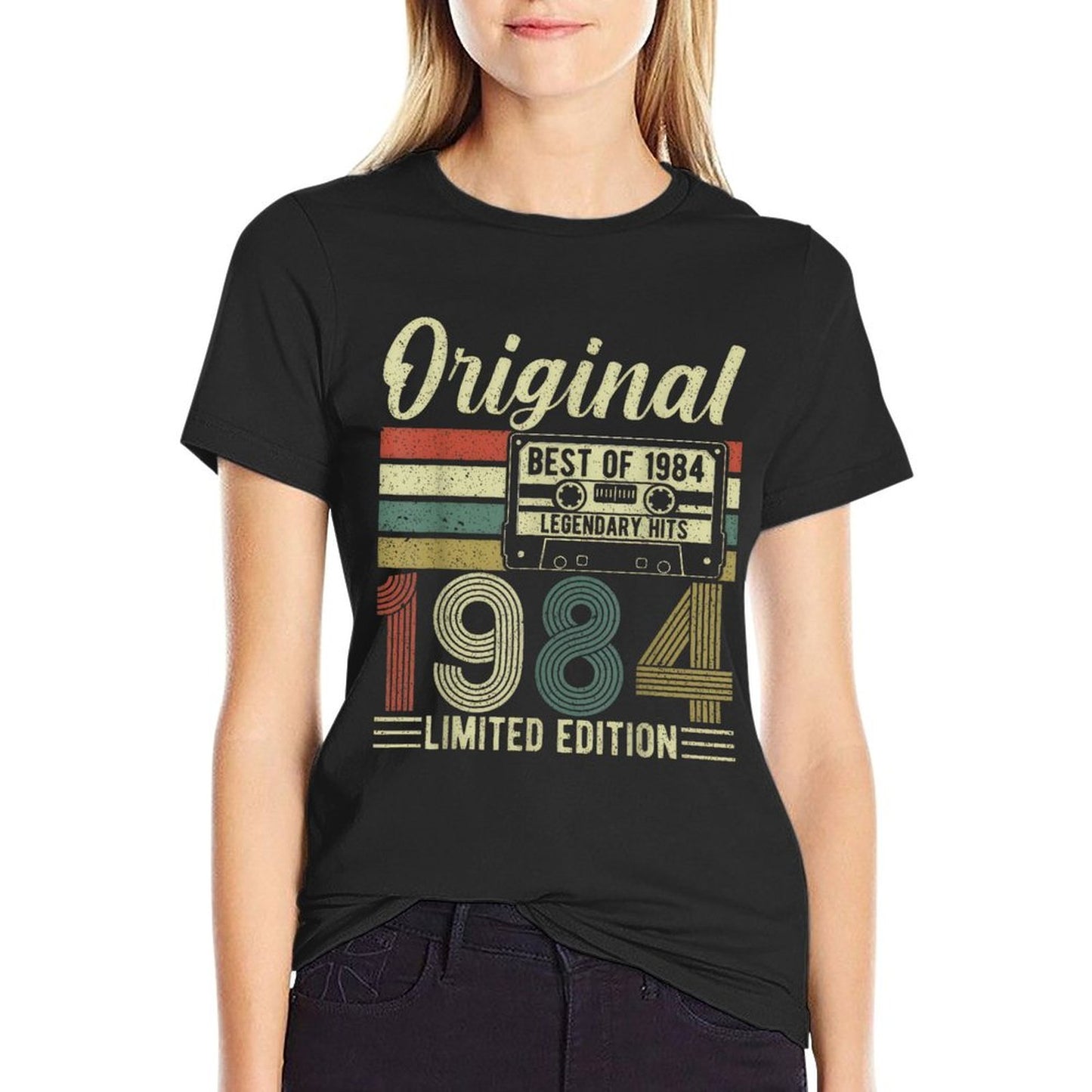 Vintage Original 1984 40th Birthday Gifts For Men Women  Trendy Pattern T-Shirt