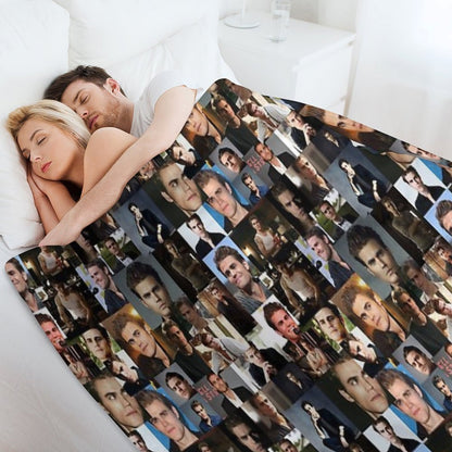 Paul Wesley Throw Blanket