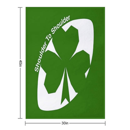 Rugby Ireland Throw Blanket