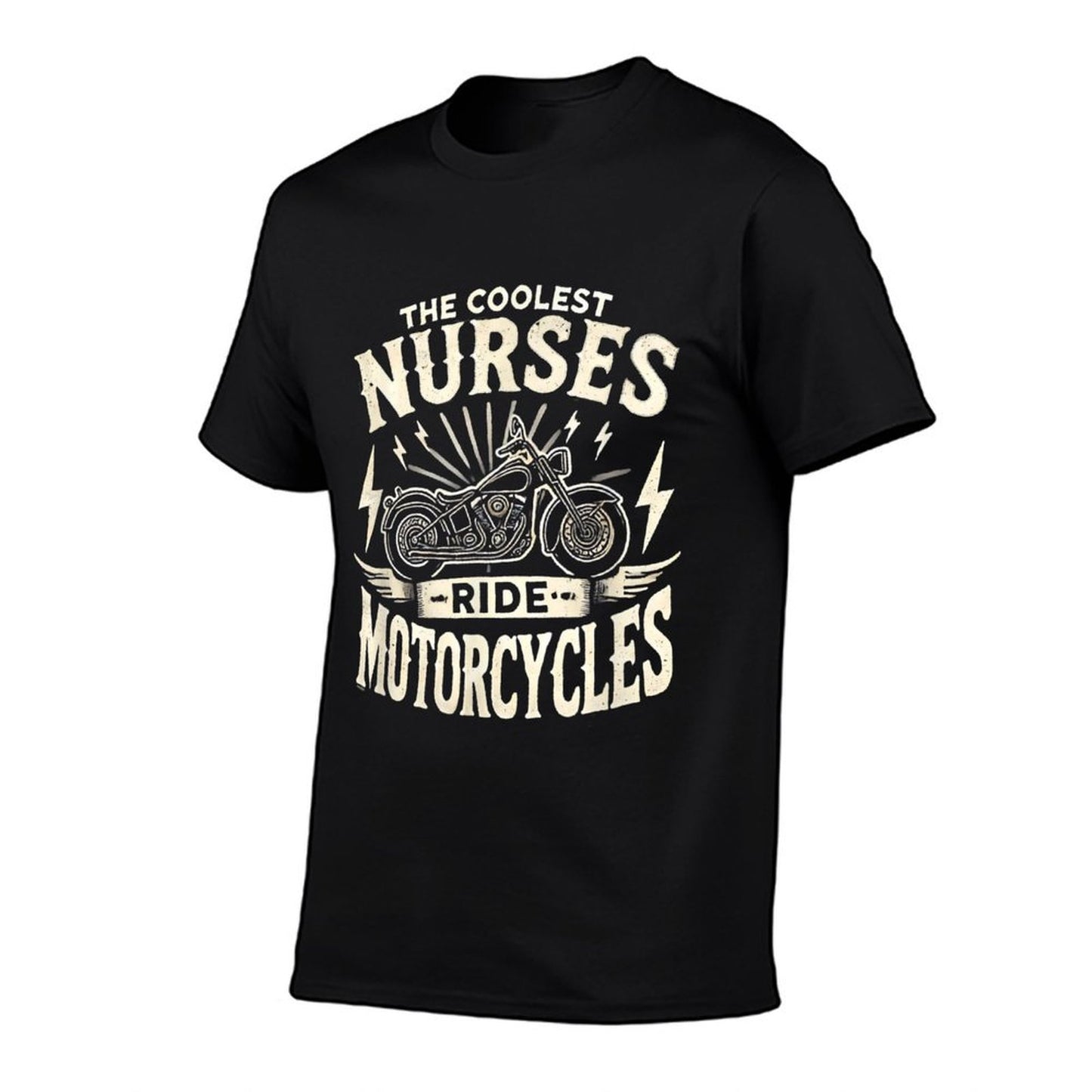 The Coolest Nurses Ride Motorcycles Biker T-Shirt