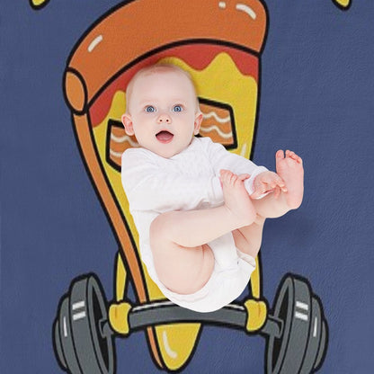 For The Pizza Throw Blanket
